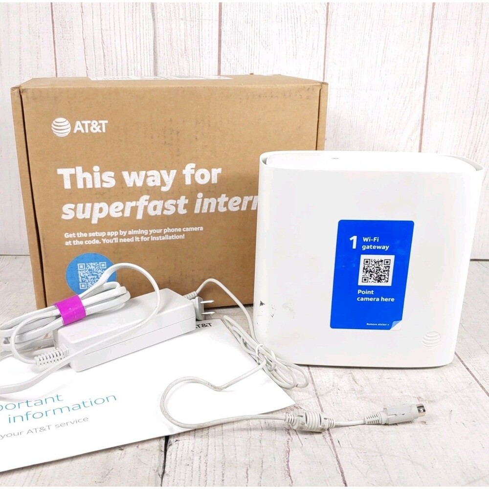 AT&T Fiber Broadband Gateway BGW320-505 Wi-Fi Modem Router - TESTED WORKING